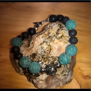Homemade high quality Lava Stone diffuser Bracelet